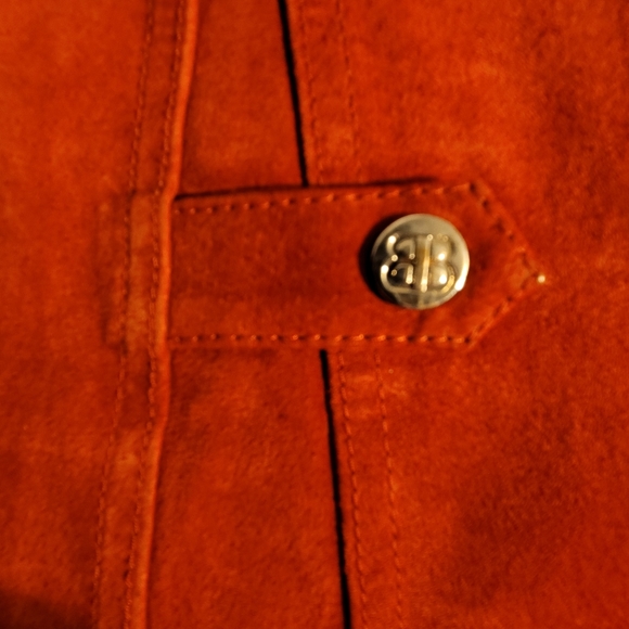 Suede coat Bradley Bayou with toggles  size S - Picture 8 of 16